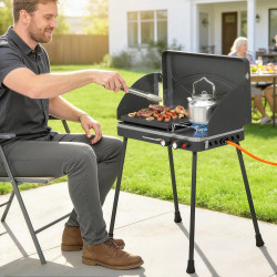 Gratar pe gaz Outsunny 846-309V50BK (Black) Thumb