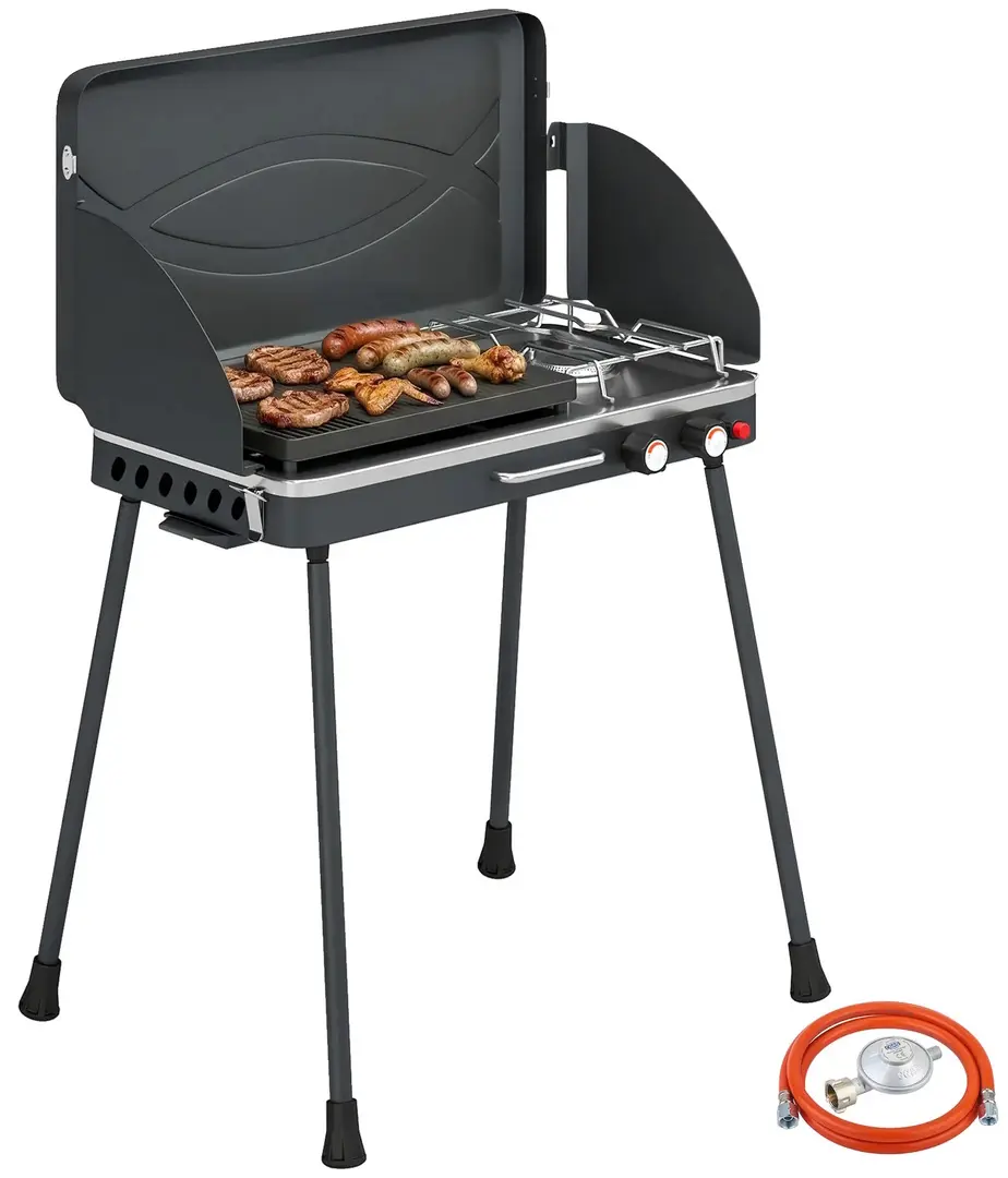 Gratar pe gaz Outsunny 846-309V50BK (Black)