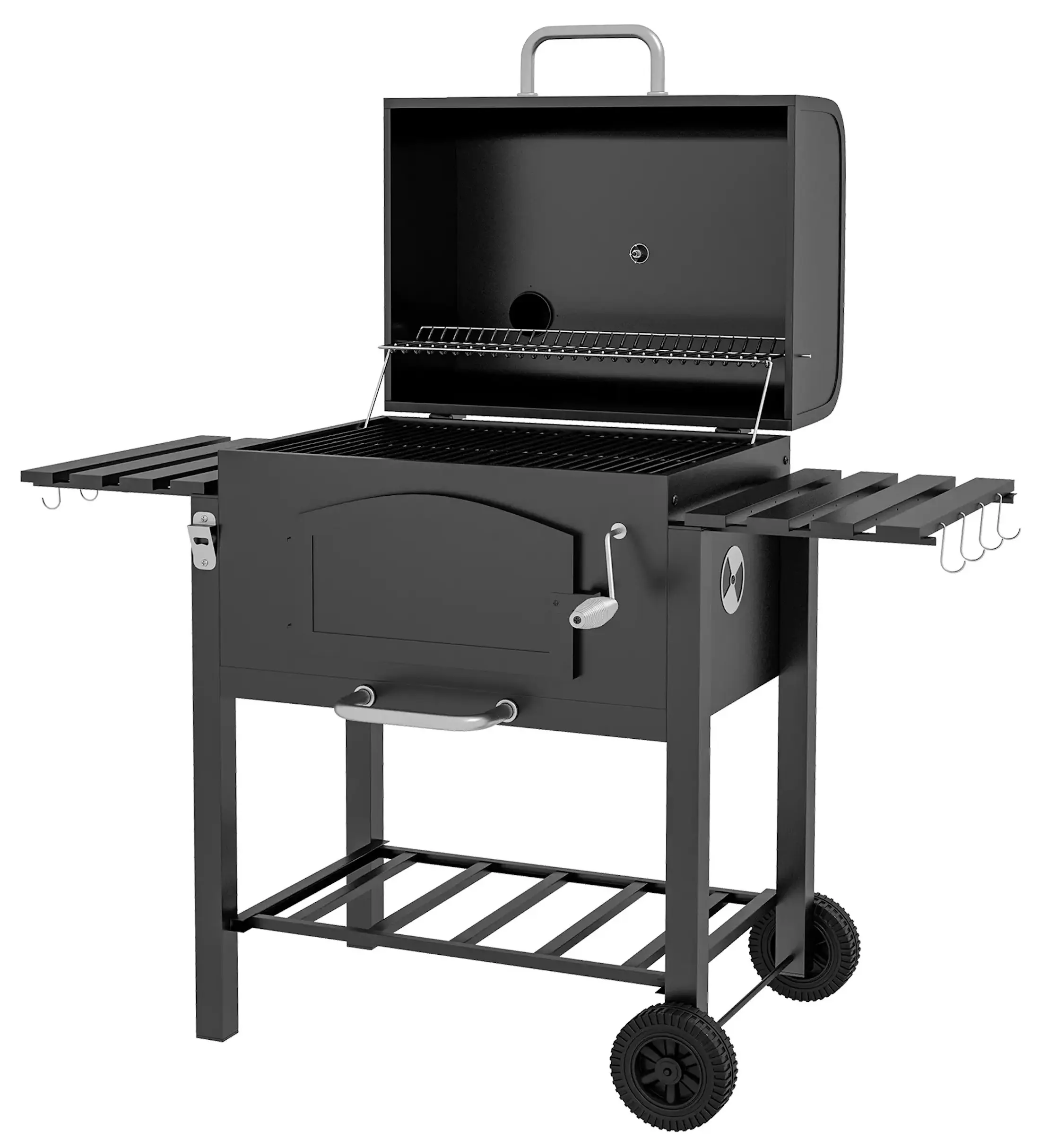 Гриль-коптильня Outsunny 846-077V00BK (Black) - 2