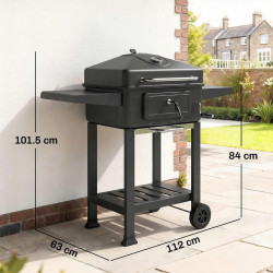 Гриль-коптильня Outsunny 846-230V00BK (Black) Thumb