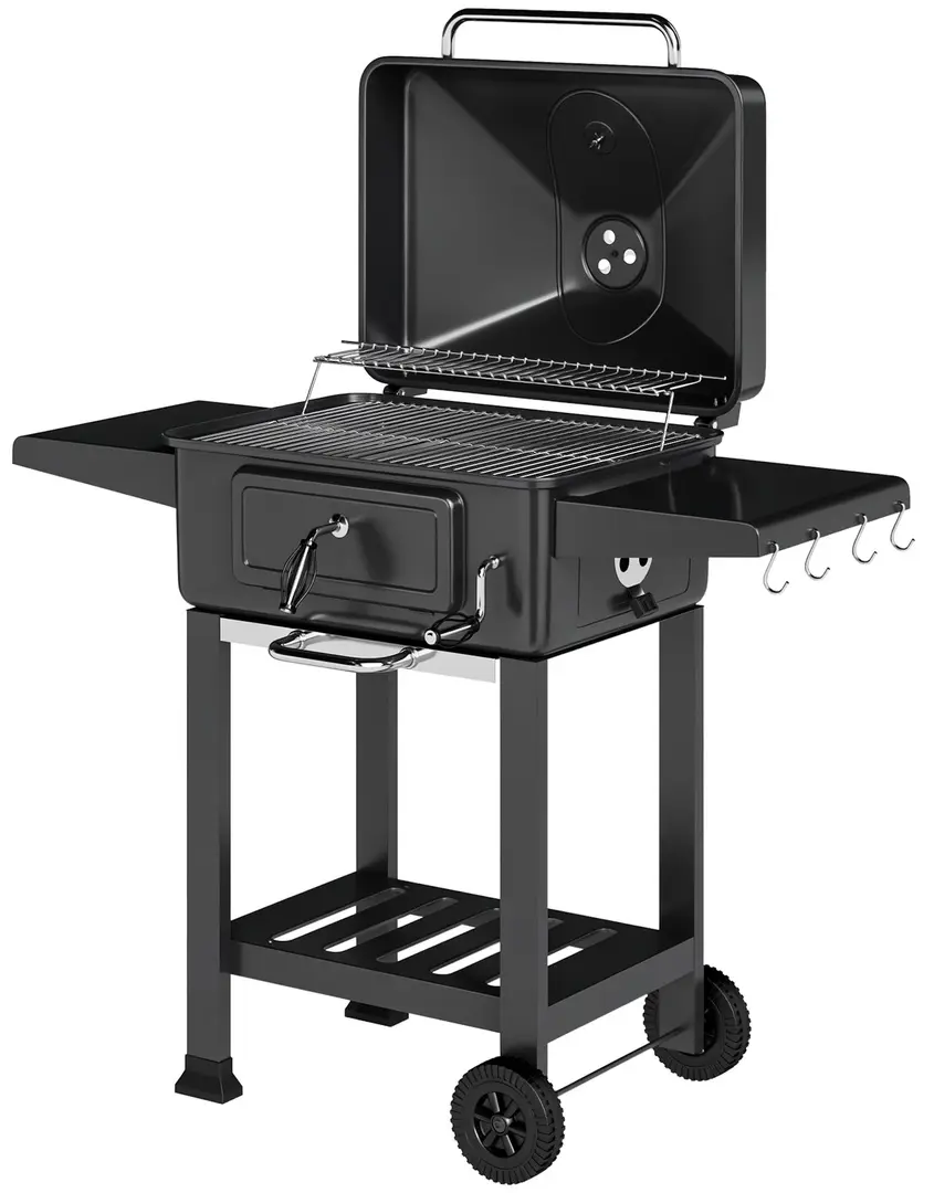 Гриль-коптильня Outsunny 846-230V00BK (Black)