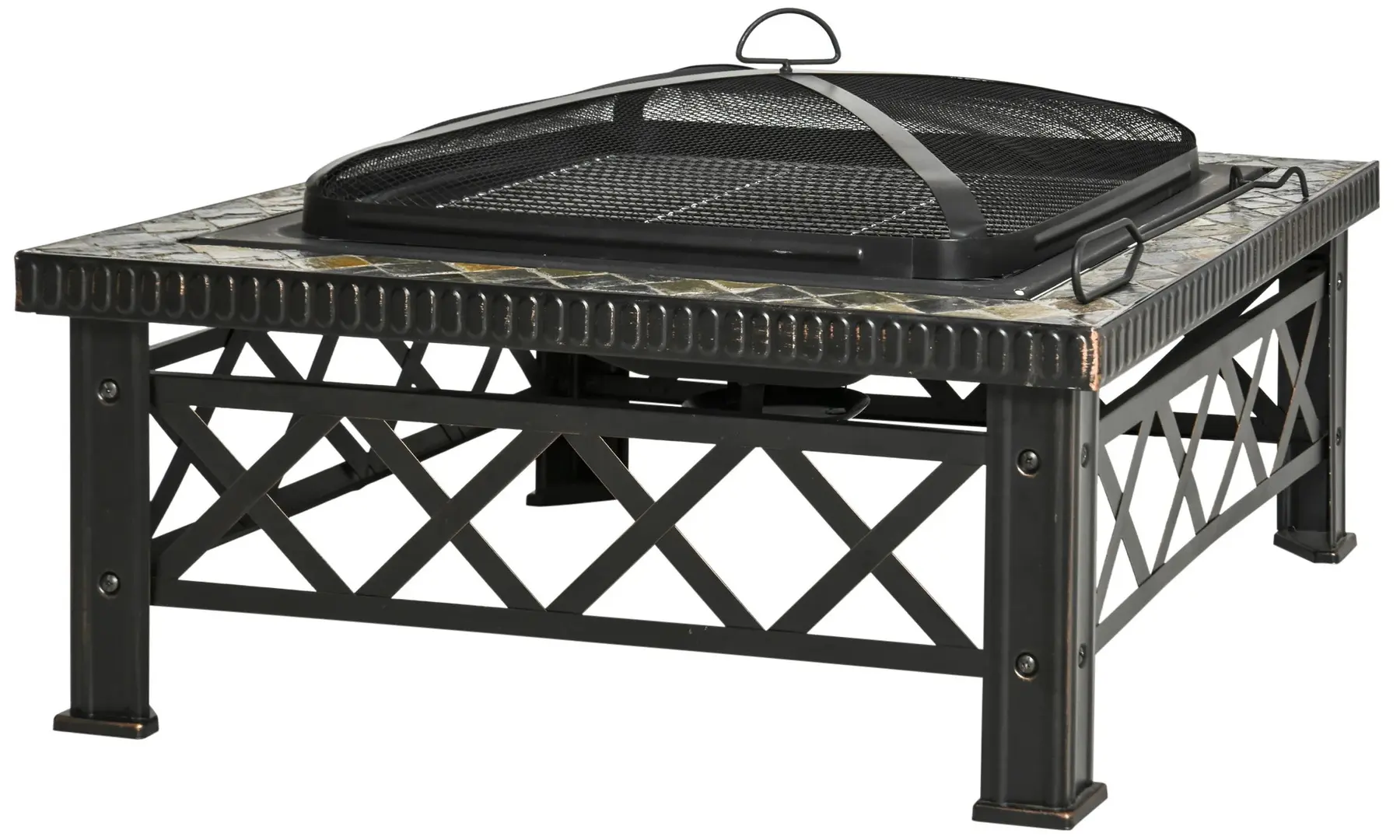 Гриль-очаг Outsunny 842-170 (Black)