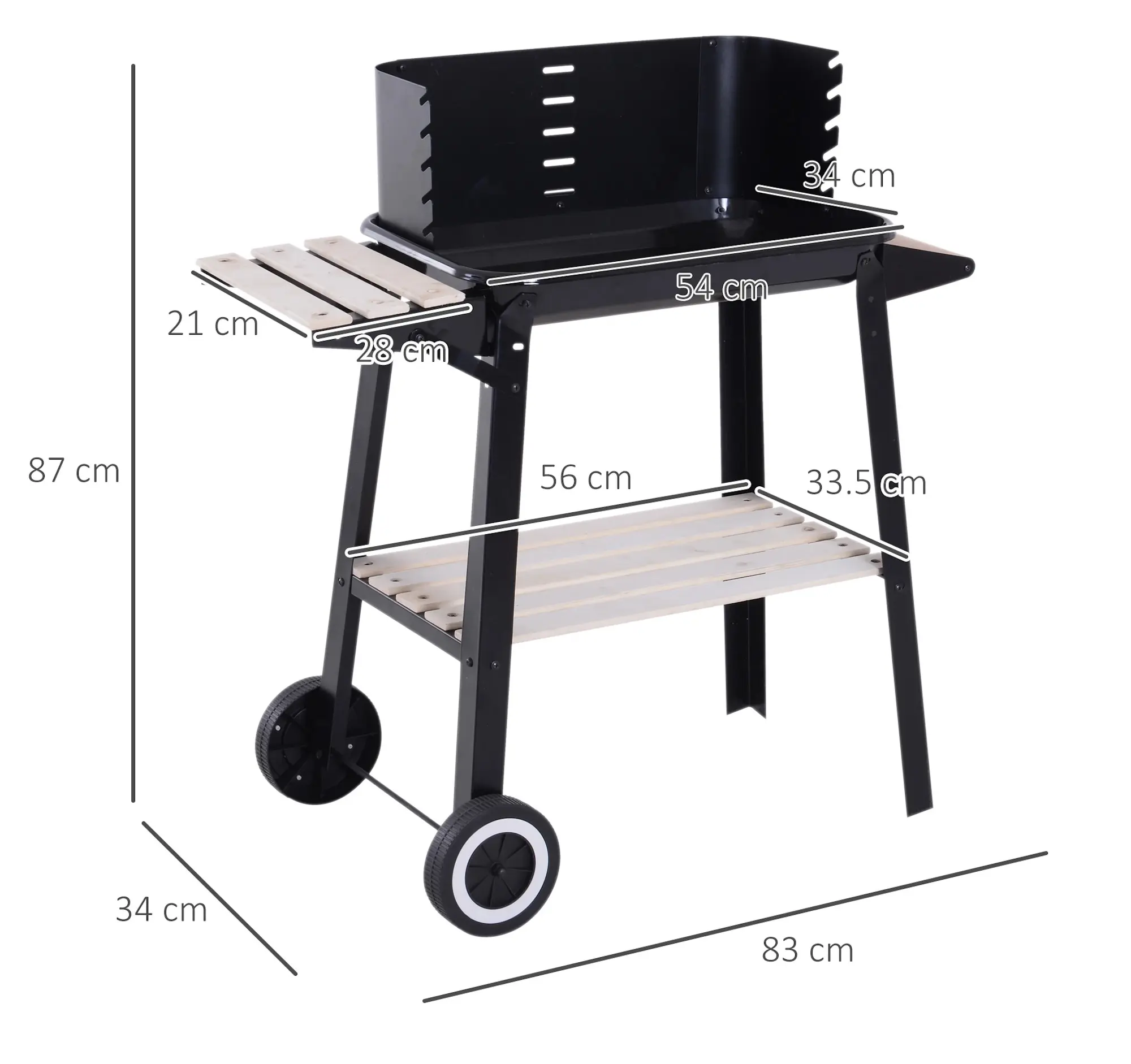 Гриль Outsunny 846-032 (Black) - 5