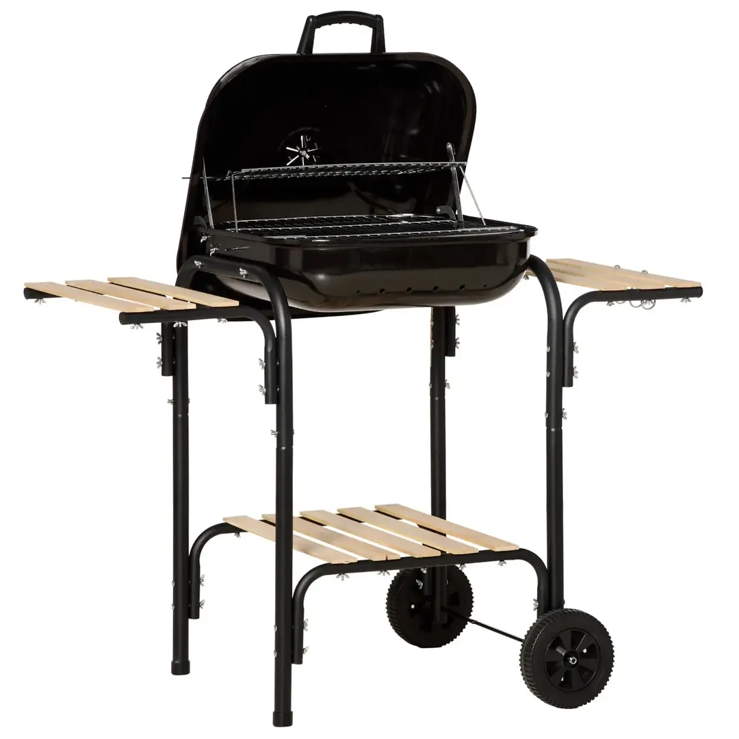 Grill Outsunny 846-096 (Black)
