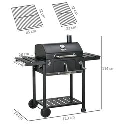 Grill Outsunny 846-135V00BK (Black) Thumb