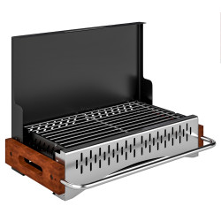 Гриль Outsunny 846-251V00BK (Black/Inox)