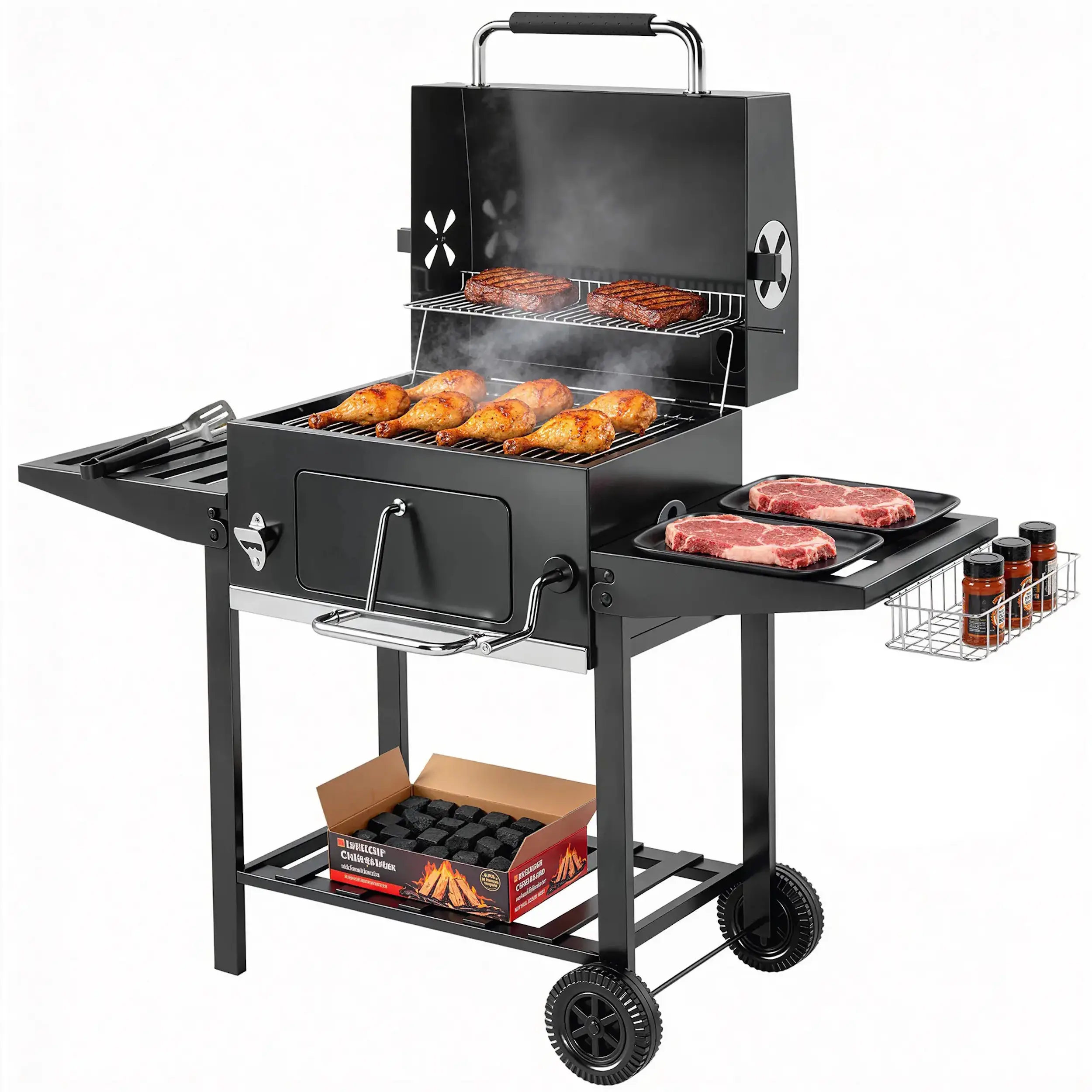 Гриль Outsunny 846-256V00BK (Black) - 2