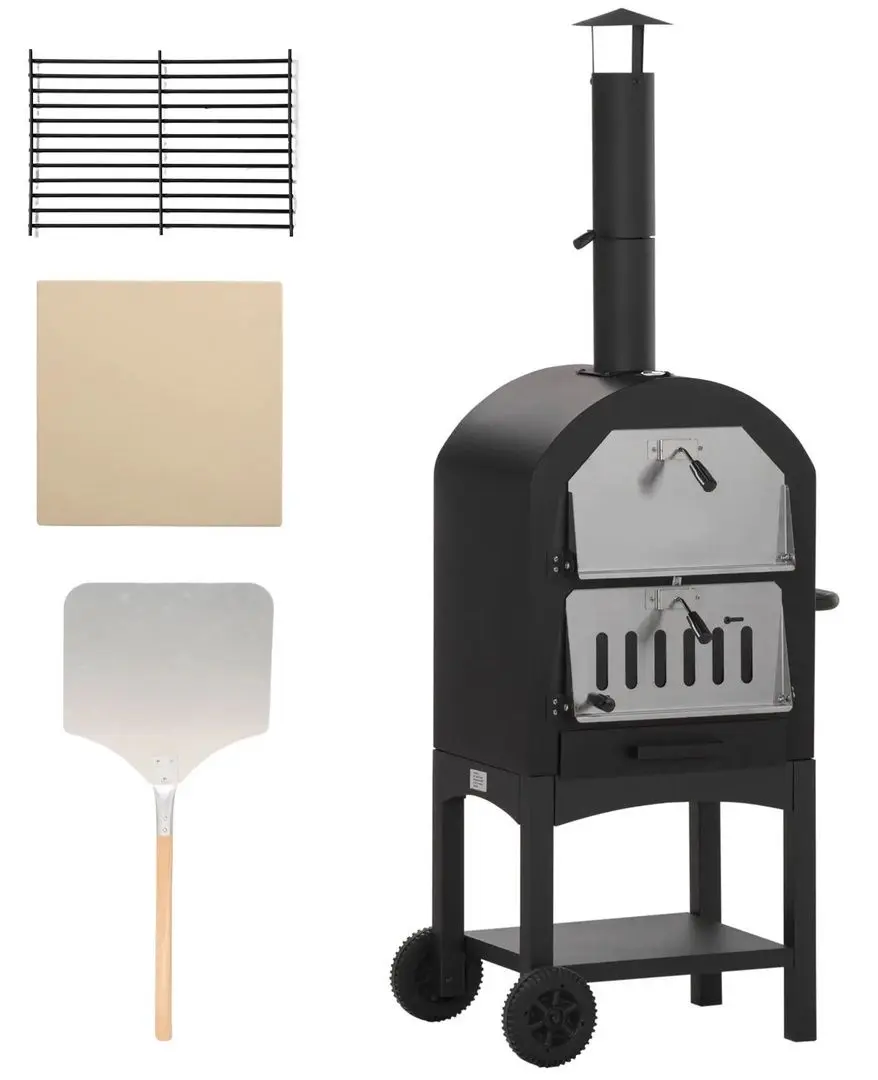 Печь для пиццы Outsunny 846-085 (Black)