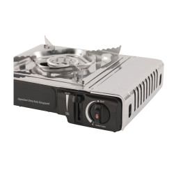 Aragaz pentru camping Outwell Appetizer Etna Solo Gasguard (Silver Grey) Thumb