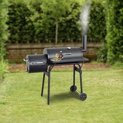 Gratar-afumatoare Procart BBQ210 (Black) Thumb