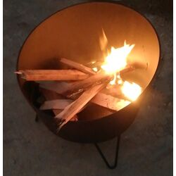 Gratar cu vatra Saska Garden 1031125 (Black) Thumb