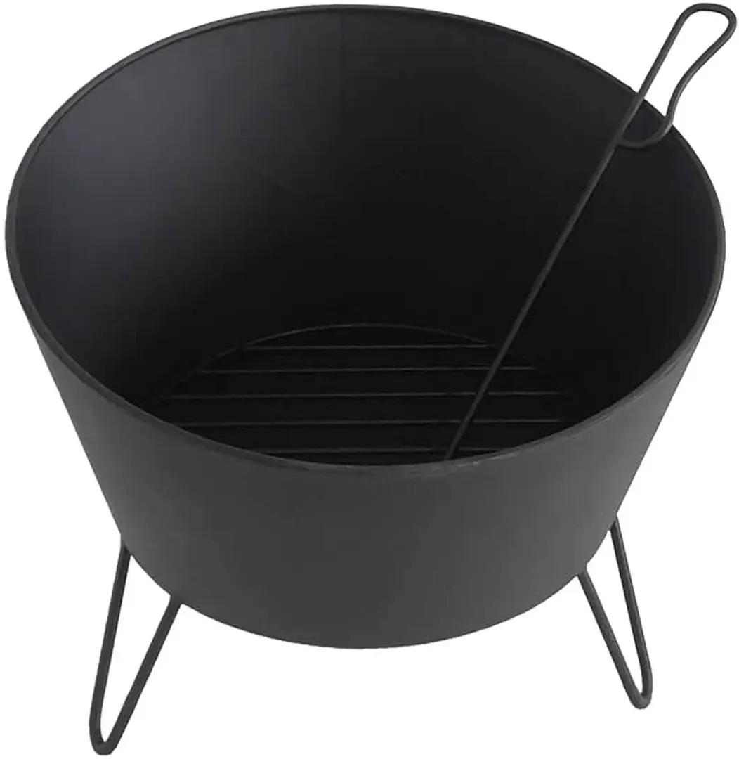 Gratar cu vatra Saska Garden 1031125 (Black)