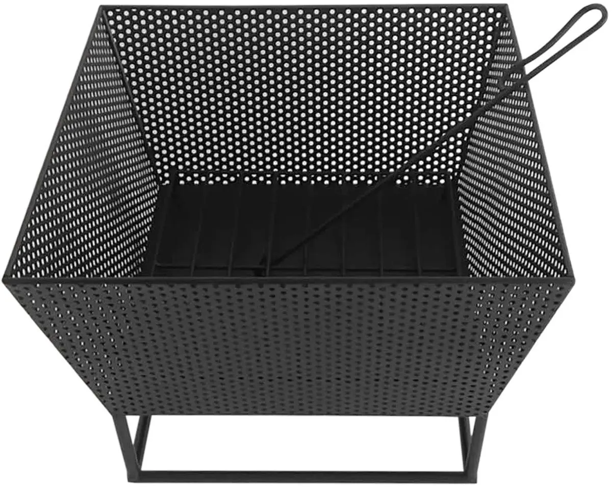 Gratar cu vatra Saska Garden 1031132 (Black)