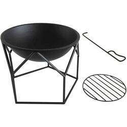 Gratar cu vatra Saska Garden 1033594 (Black) Thumb