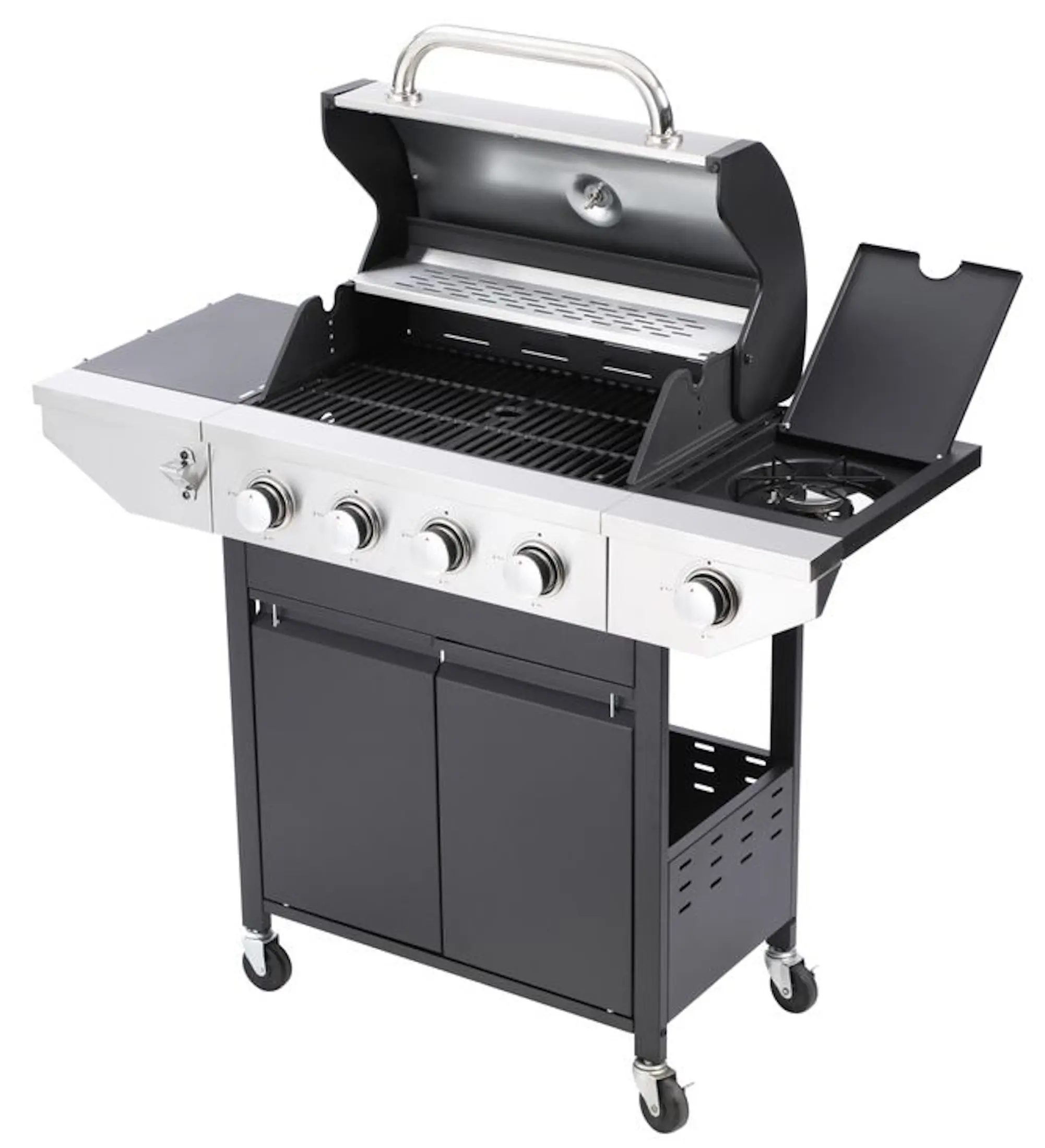 Газовый гриль Strend Pro Parma (Inox/Black)