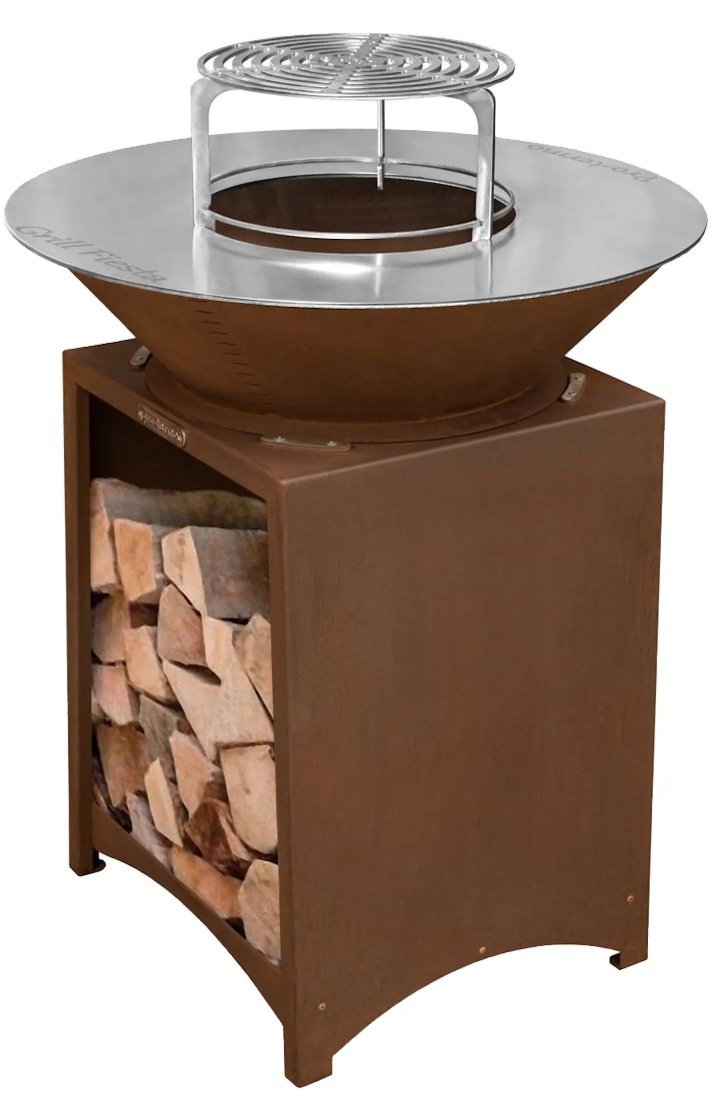 Gratar Strend Pro Fiesta 100cm (RSteel/Rust)