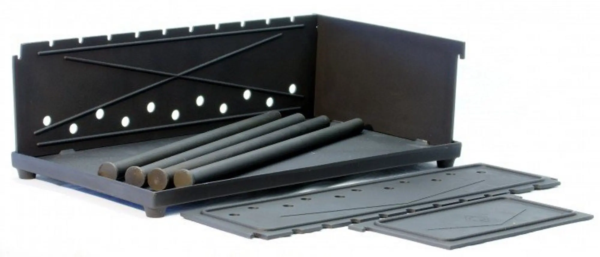 Мангал сборный Syton ТМ 550х300мм (Black) - 3