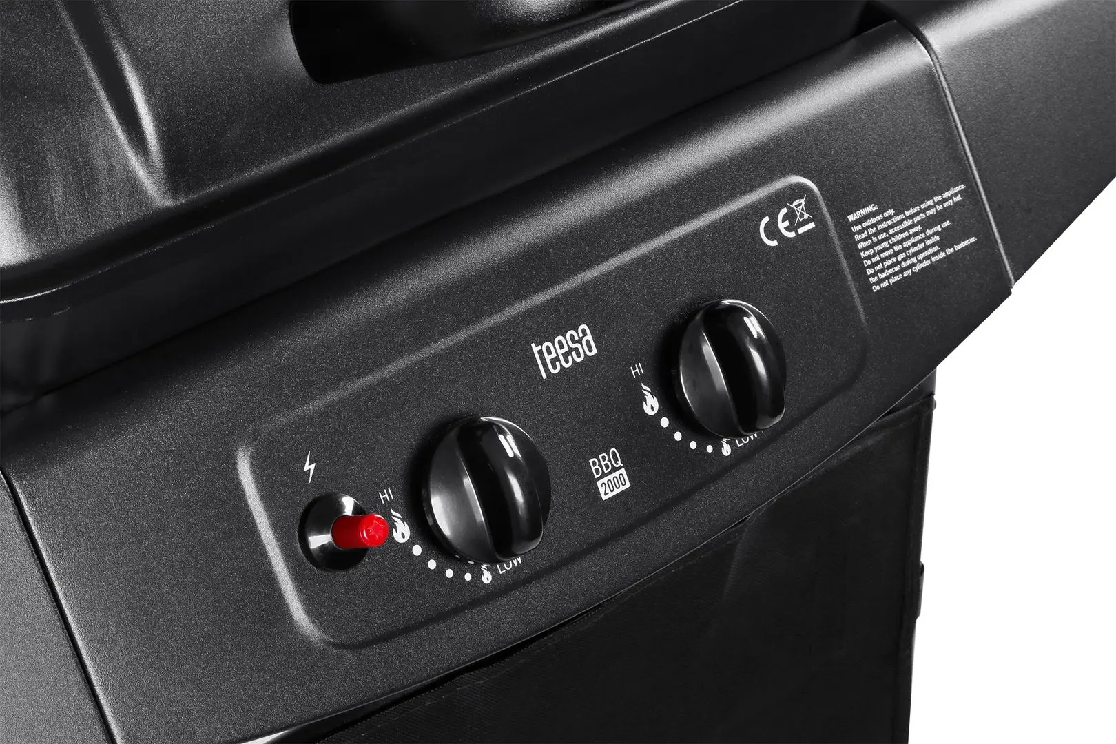 Gratar Teesa BBQ 2000 (Black) - 6