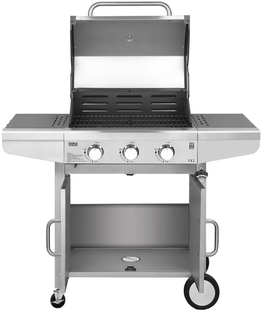 Gratar pe gaz Teesa BBQ 3000 Master (Silver) - 2