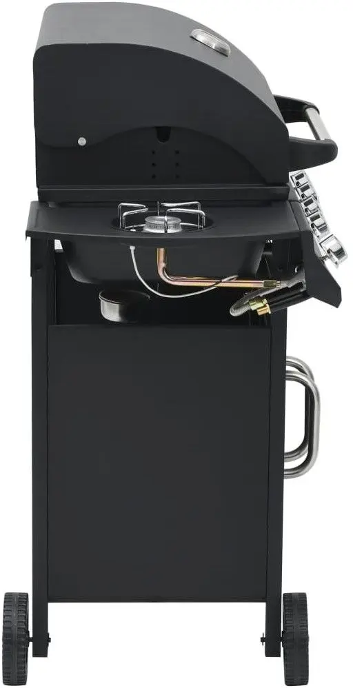 Gratar pe gaz VidaXL 310105 (Black)