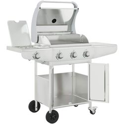 Gratar pe gaz VidaXL 367590 (Inox) Thumb