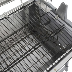 Gratar cu rotisor electric VidaXL 41349 (Inox) Thumb