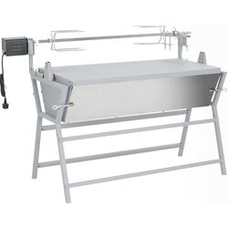 Gratar cu rotisor electric VidaXL 41349 (Inox) Thumb