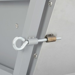 Gratar cu rotisor electric VidaXL 41349 (Inox) Thumb