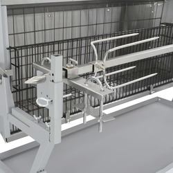 Gratar cu rotisor electric VidaXL 41349 (Inox) Thumb