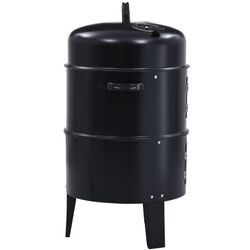 Гриль-коптильня 3в1 VidaXL 46613 (Black) Thumb