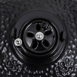 Gratar cu afumatoare VidaXL 316093 (Black) Thumb