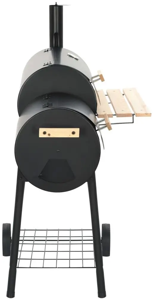 Gratar-afumatoare VidaXL 45365 (Black) - 2