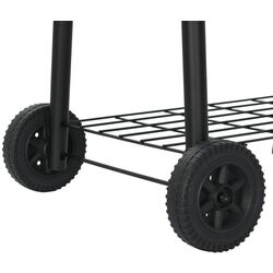 Gratar-afumatoare VidaXL 45365 (Black) Thumb