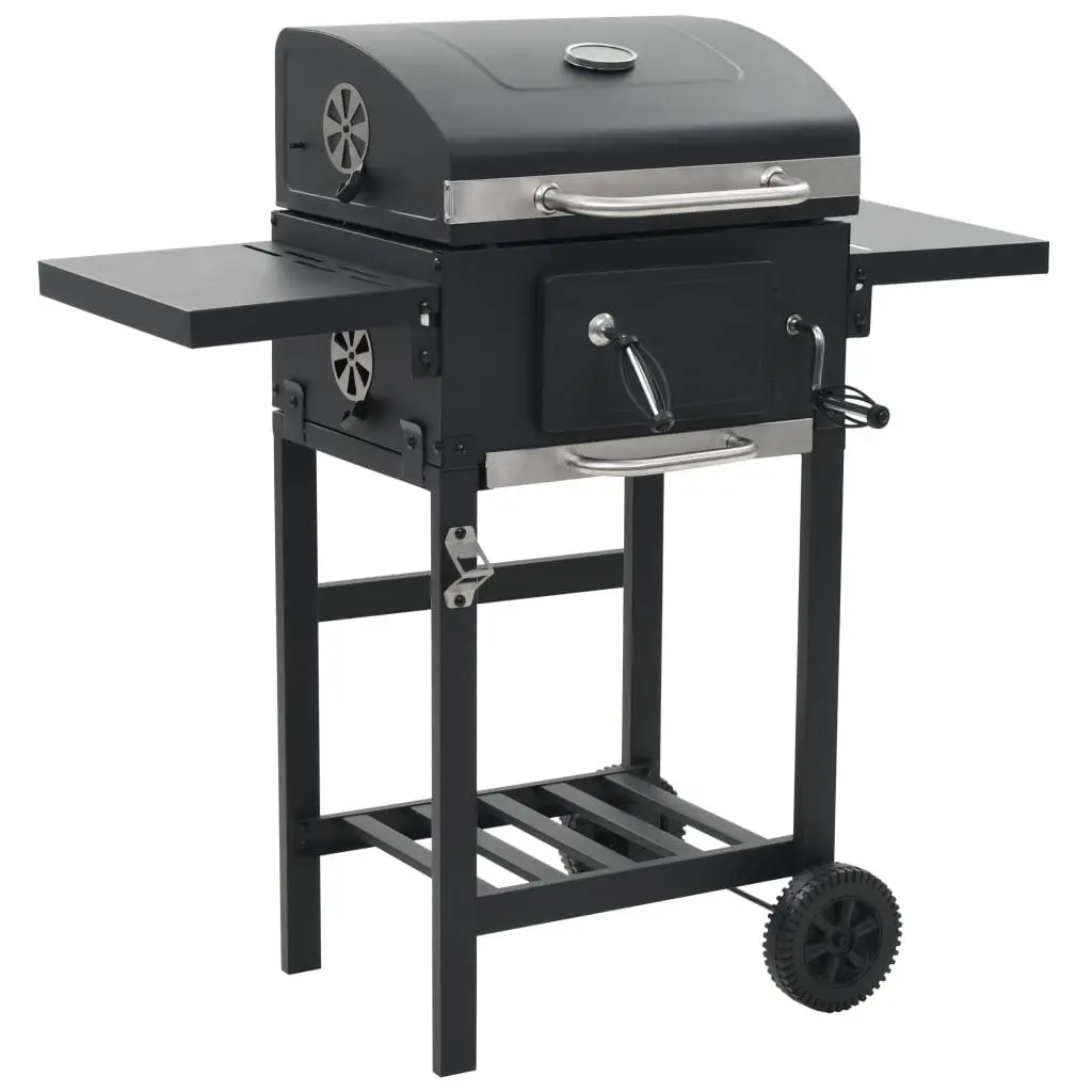 Гриль + печь для пиццы 3в1 vidaXL 3079733 (Black) - 2