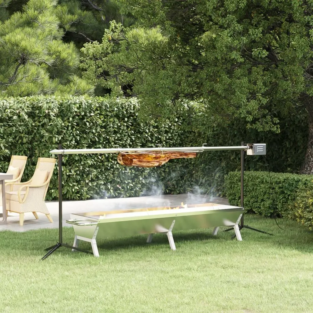 Gratar vidaXL 3152096 (Inox) - 5
