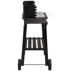 Гриль VidaXL 315386 (Black) Thumb