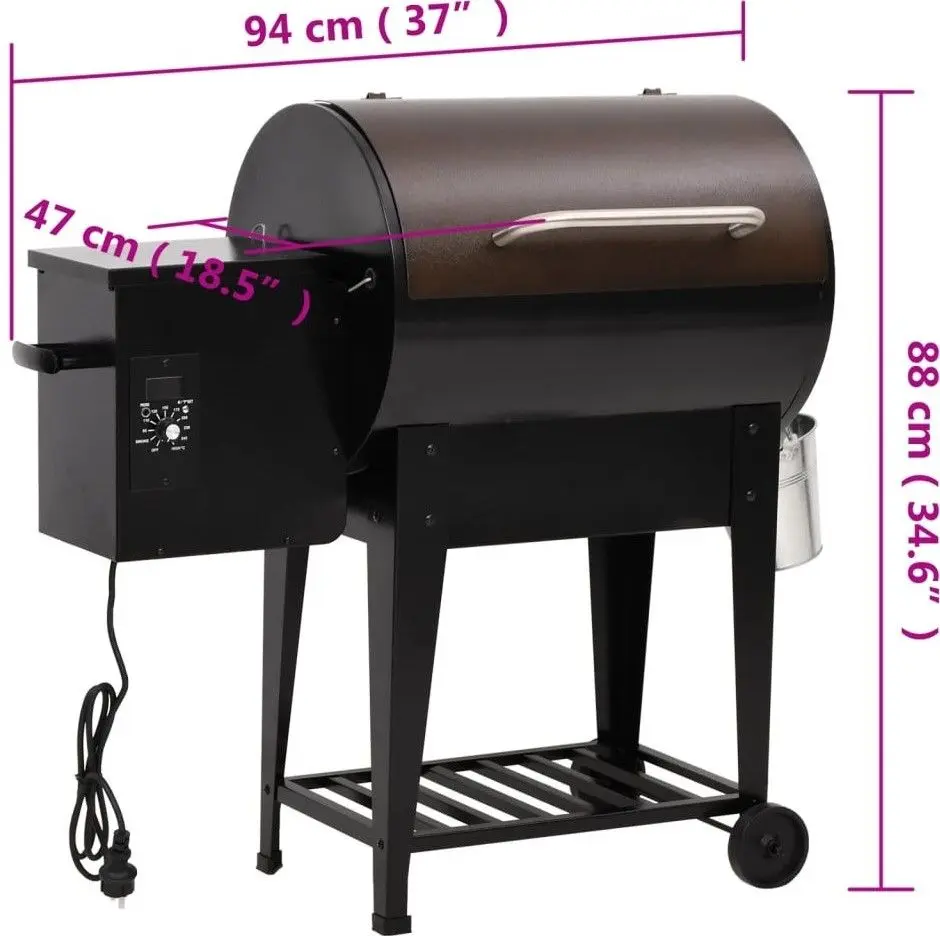 Гриль VidaXL 360068 (Black) - 11