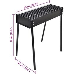 Gratar VidaXL 40713 (Black) Thumb