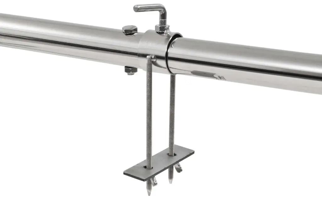 Gratar vidaXL 44644 (Inox/Black) - 3