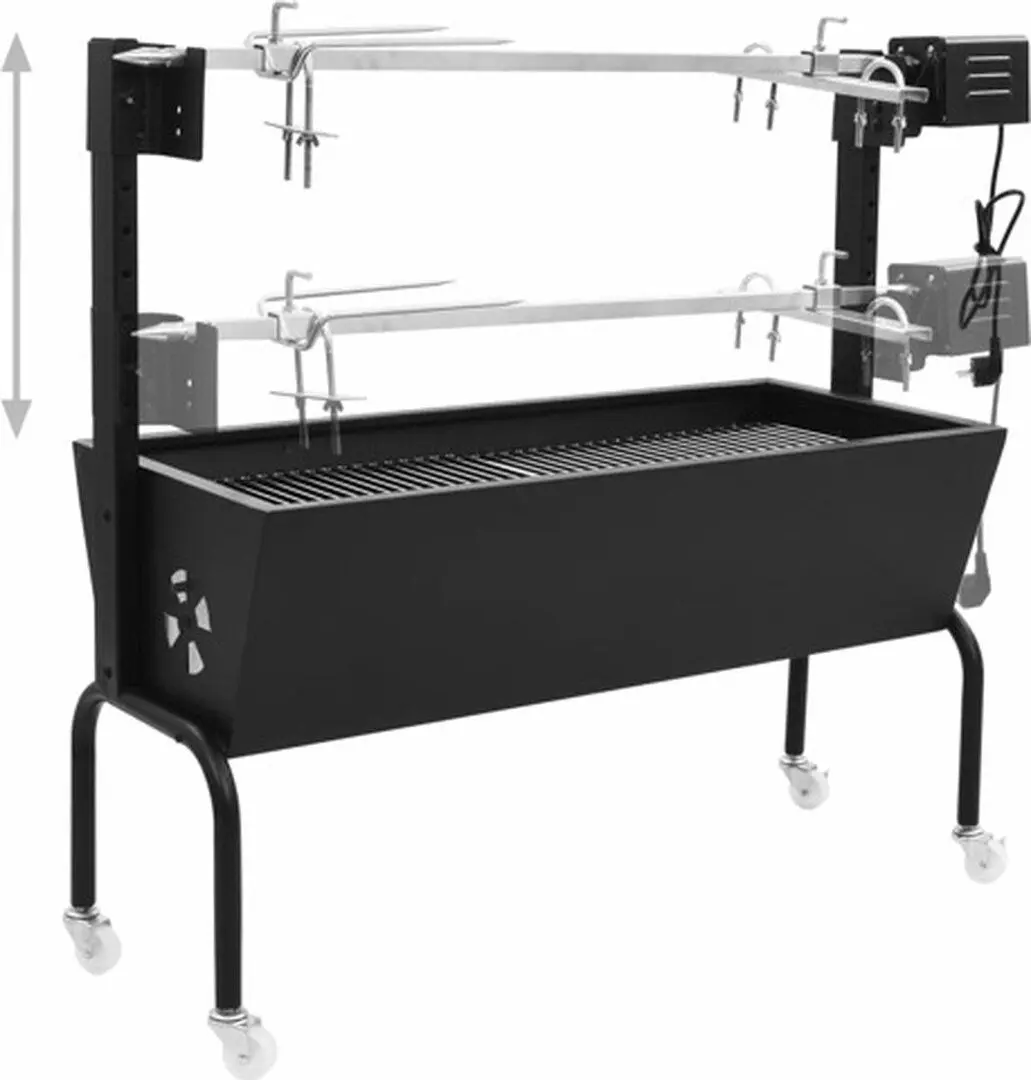 Gratar VidaXL 49326 (Black)