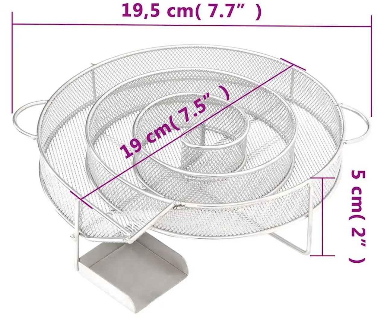 Afumatoare VidaXL 3200750 (Inox)