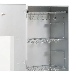 Afumatoare VidaXL 3200750 (Inox) Thumb