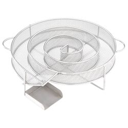 Afumatoare VidaXL 3200752 (Inox) Thumb