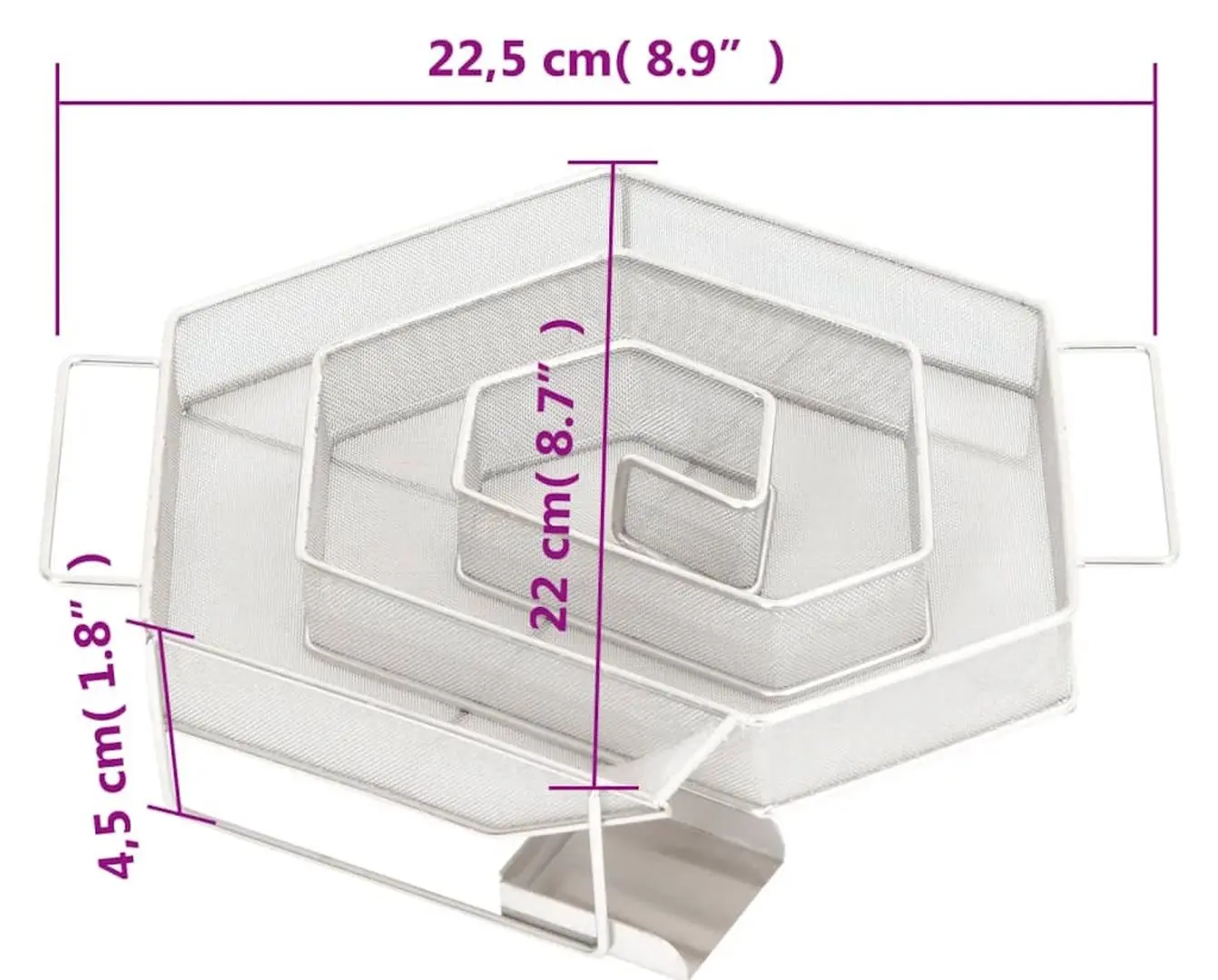 Afumatoare VidaXL 3200754 (Inox)