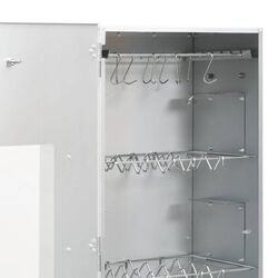 Afumatoare VidaXL 3200754 (Inox) Thumb