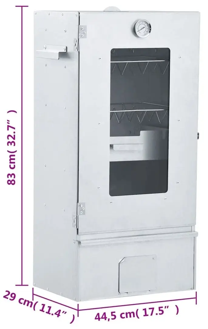 Afumatoare VidaXL 3200755 (Inox)