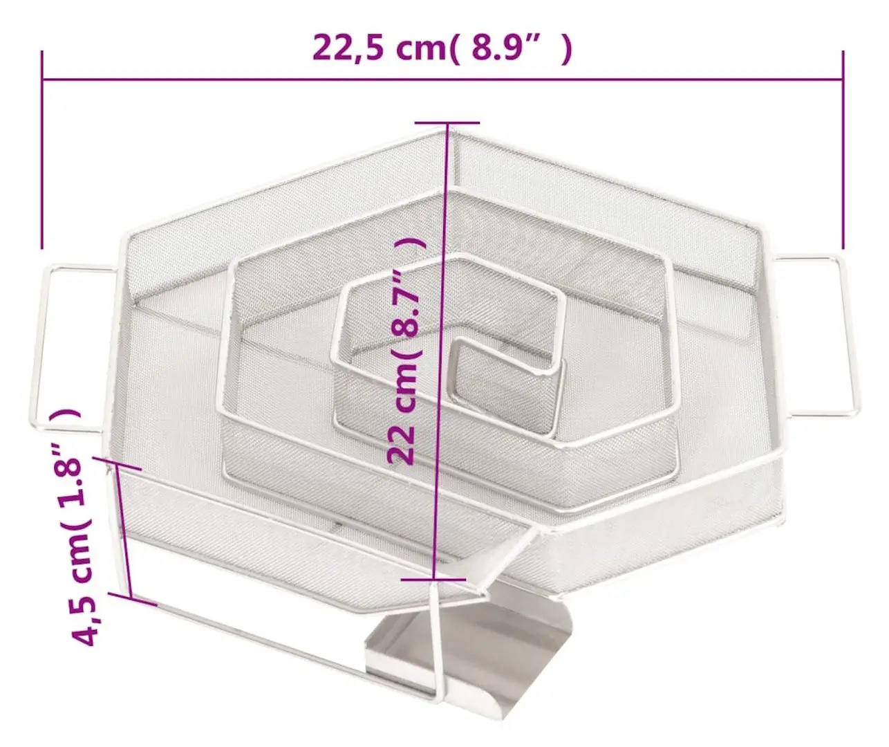 Afumatoare VidaXL 3200755 (Inox)