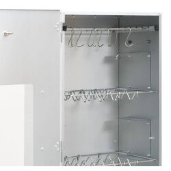 Afumatoare VidaXL 3200758 (Inox) Thumb