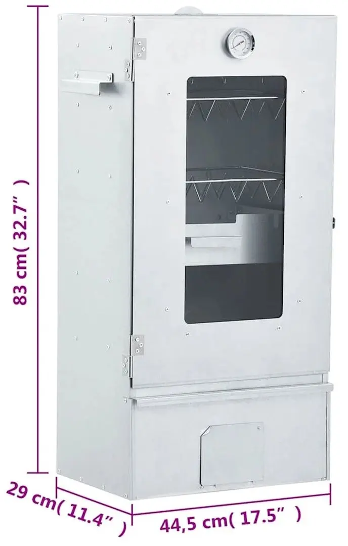 Коптильня VidaXL 3200759 (Inox)