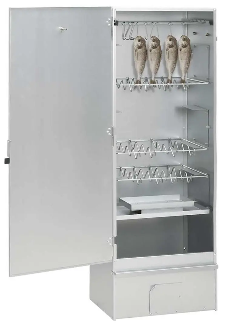 Afumatoare VidaXL 3200760 (Inox) - 3